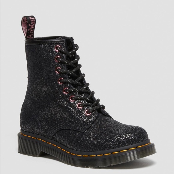 DR MARTENS 1460 WOMEN’S DEJEWELED LACE UP BOOT SIZE:8 - Picture 2 of 7